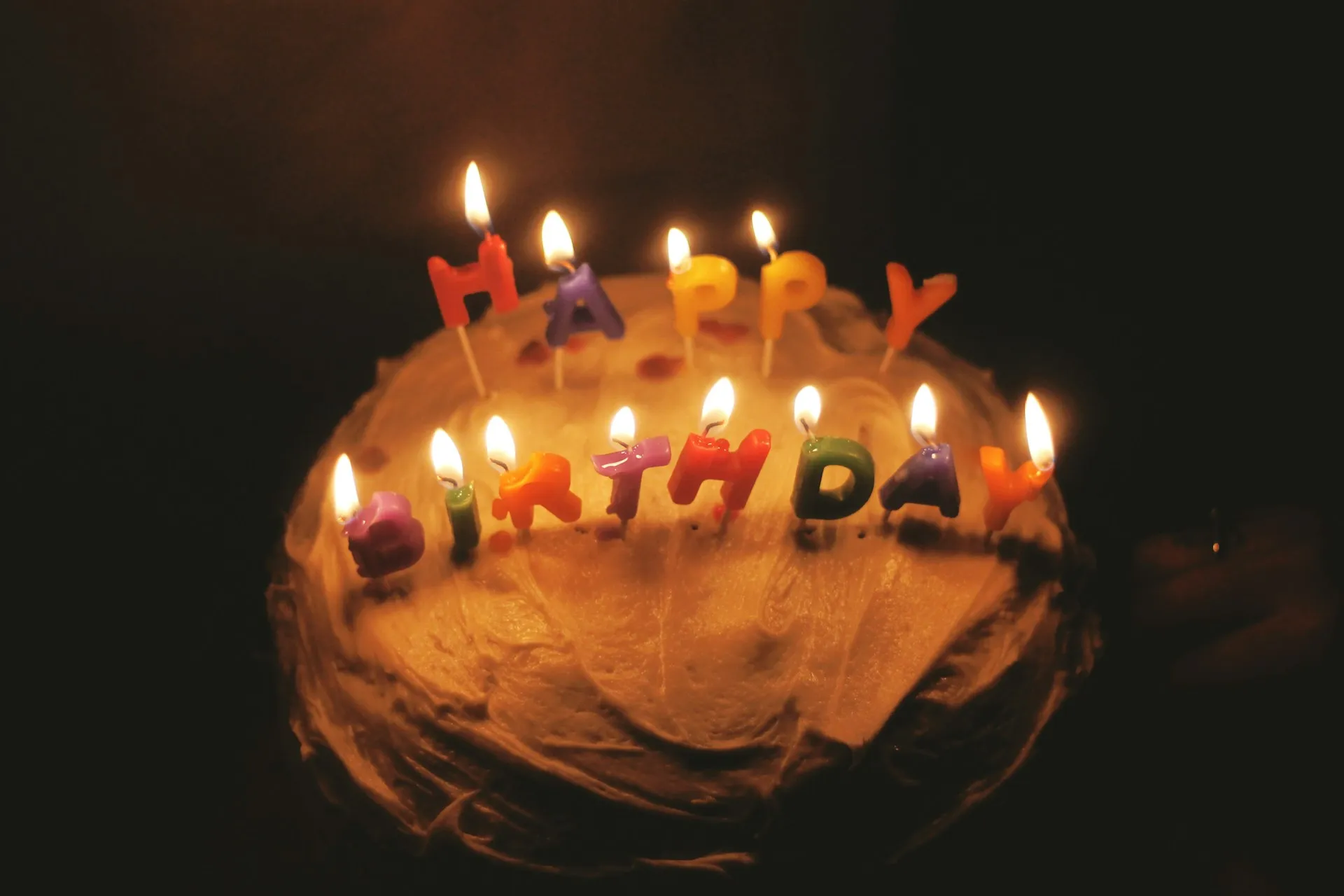 A birthday cake by Stephanie McCabe on Unsplash